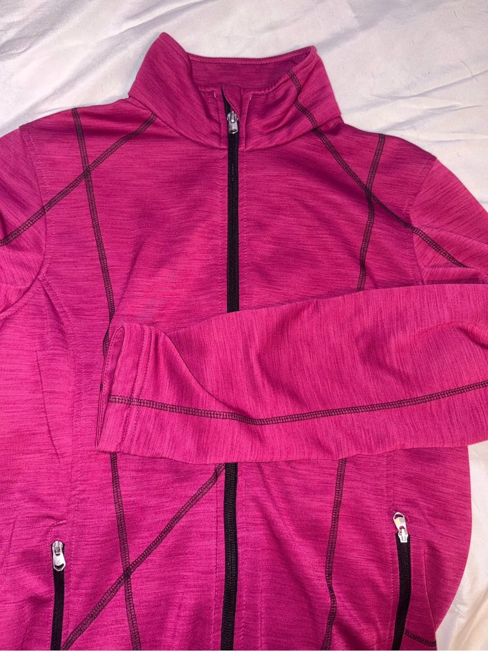 Spyder Women's Raspberry Full-Zip Utility Jacket - Picture 5 of 5